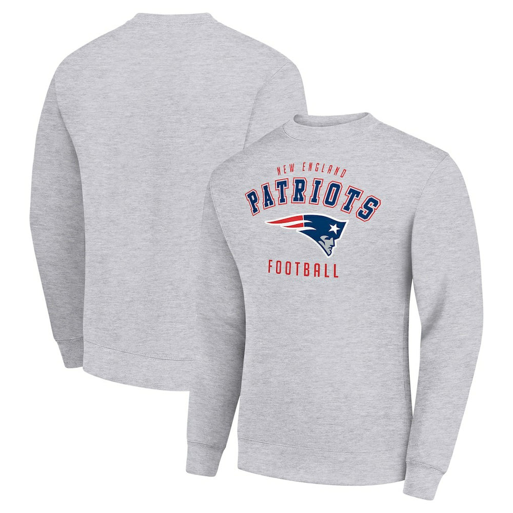Starter Team Logo Pullover Sweatshirt - New England Patriots Pullover