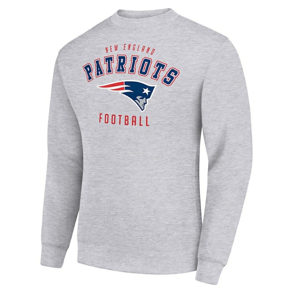 Starter Team Logo Pullover Sweatshirt - New England Patriots Pullover