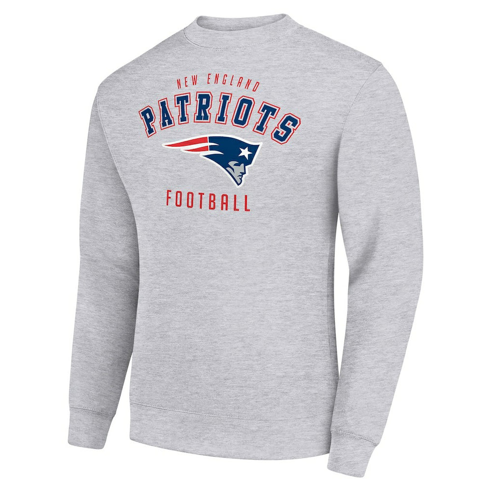 Starter Team Logo Pullover Sweatshirt - New England Patriots Pullover