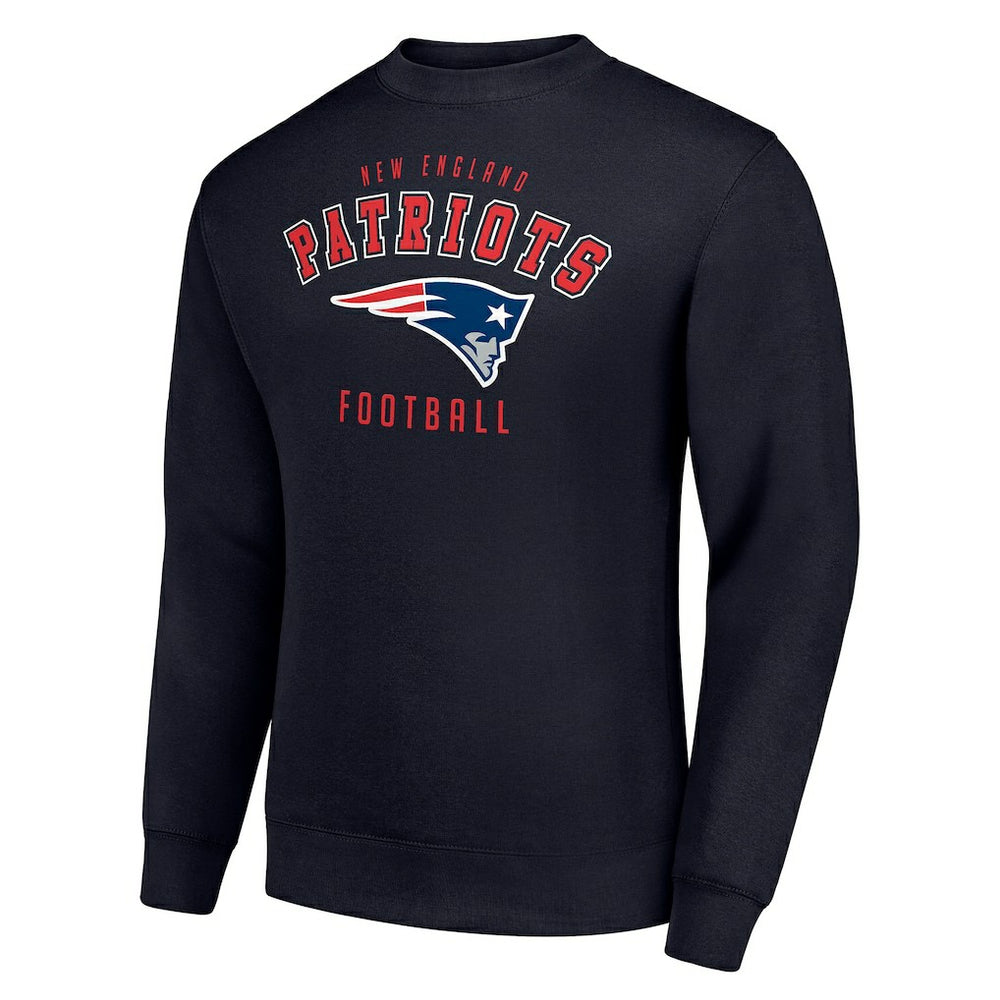 Starter Team Logo Pullover Sweatshirt - New England Patriots Pullover