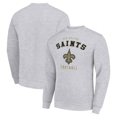 Starter Team Logo Pullover Sweatshirt - New Orleans Saints Pullover