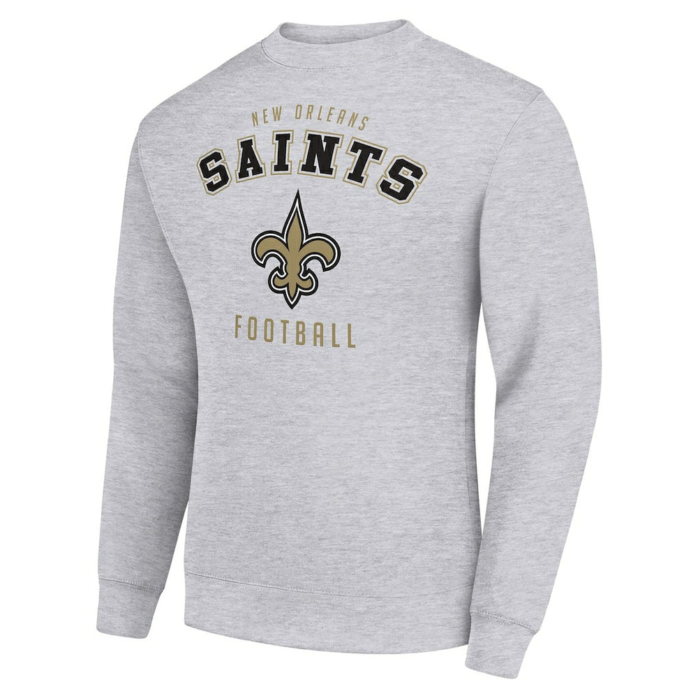 Starter Team Logo Pullover Sweatshirt - New Orleans Saints Pullover