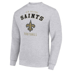 Starter Team Logo Pullover Sweatshirt - New Orleans Saints Pullover