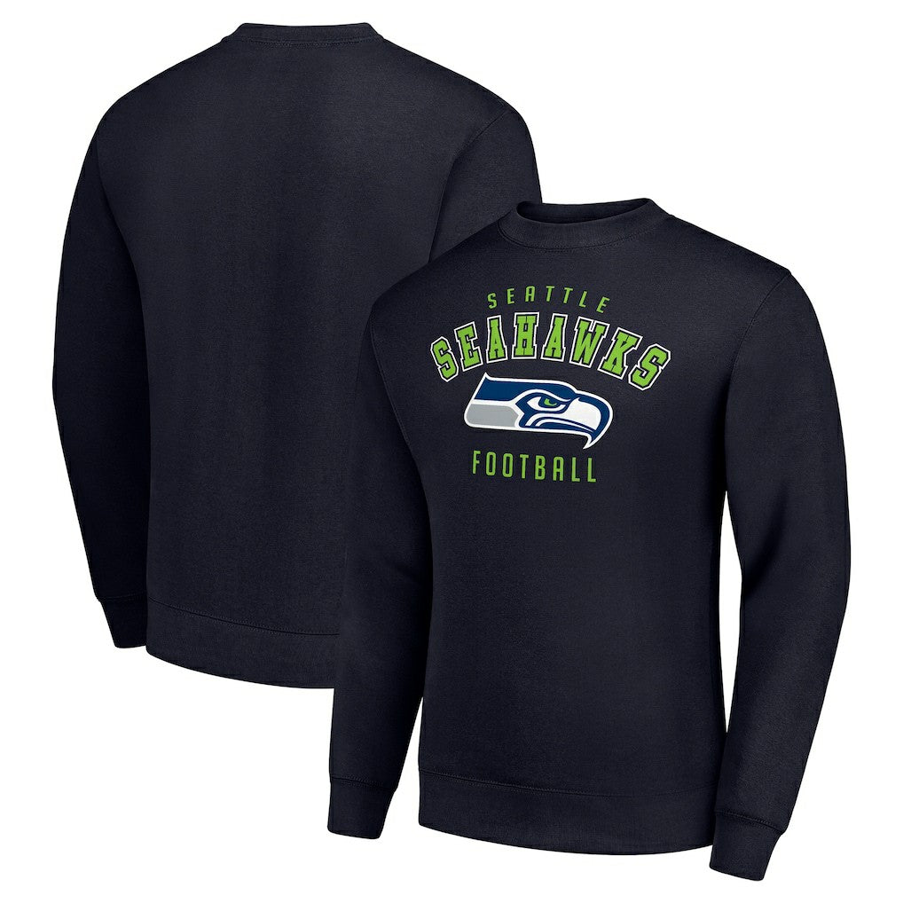 Starter Team Logo Pullover Sweatshirt - Seattle Seahawks Pullover