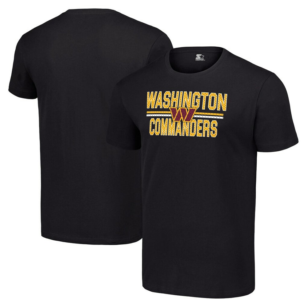 Starter Team Mesh Print Graphic T-Shirt - Washington Commanders T-shirts
