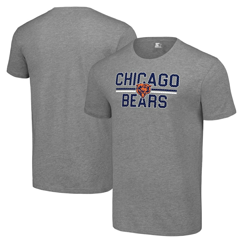 Starter Team Mesh Print Graphic T-Shirt - Chicago Bears T-shirts