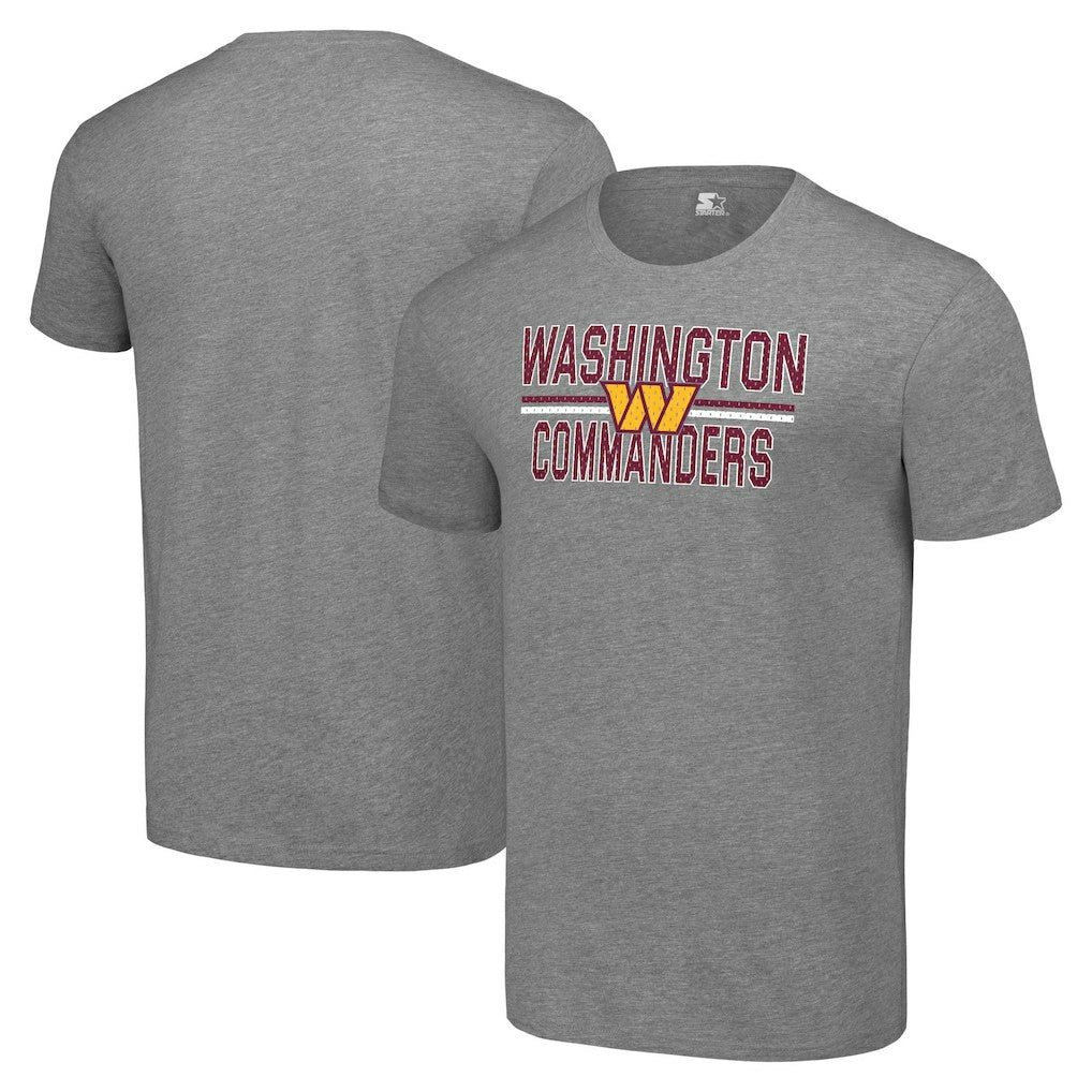 Starter Team Mesh Print Graphic T-Shirt - Washington Commanders T-shirts