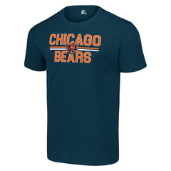 Starter Team Mesh Print Graphic T-Shirt - Chicago Bears T-shirts