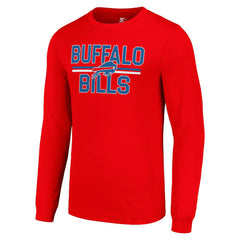 Starter Team Mesh Print Graphic Long Sleeve T-Shirt - Buffalo Bills T-shirts