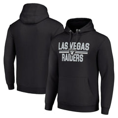 Starter Unisex Team Mesh Print Graphic Tri-Blend Pullover Hoodie - Las Vegas Raiders Hoodies