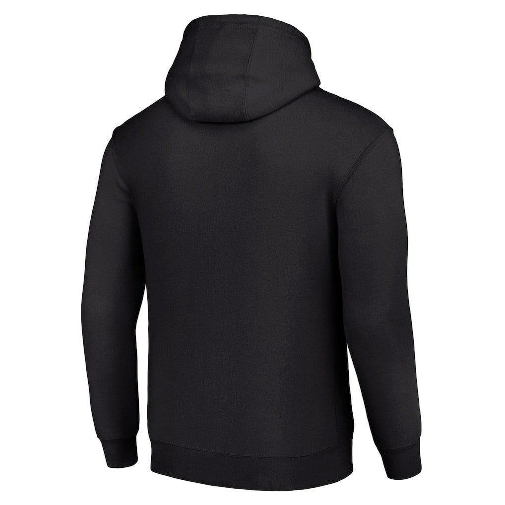 Starter Unisex Team Mesh Print Graphic Tri-Blend Pullover Hoodie - Washington Commanders Hoodies