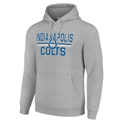 Starter Unisex Team Mesh Print Graphic Tri-Blend Pullover Hoodie - Indianapolis Colts Hoodies