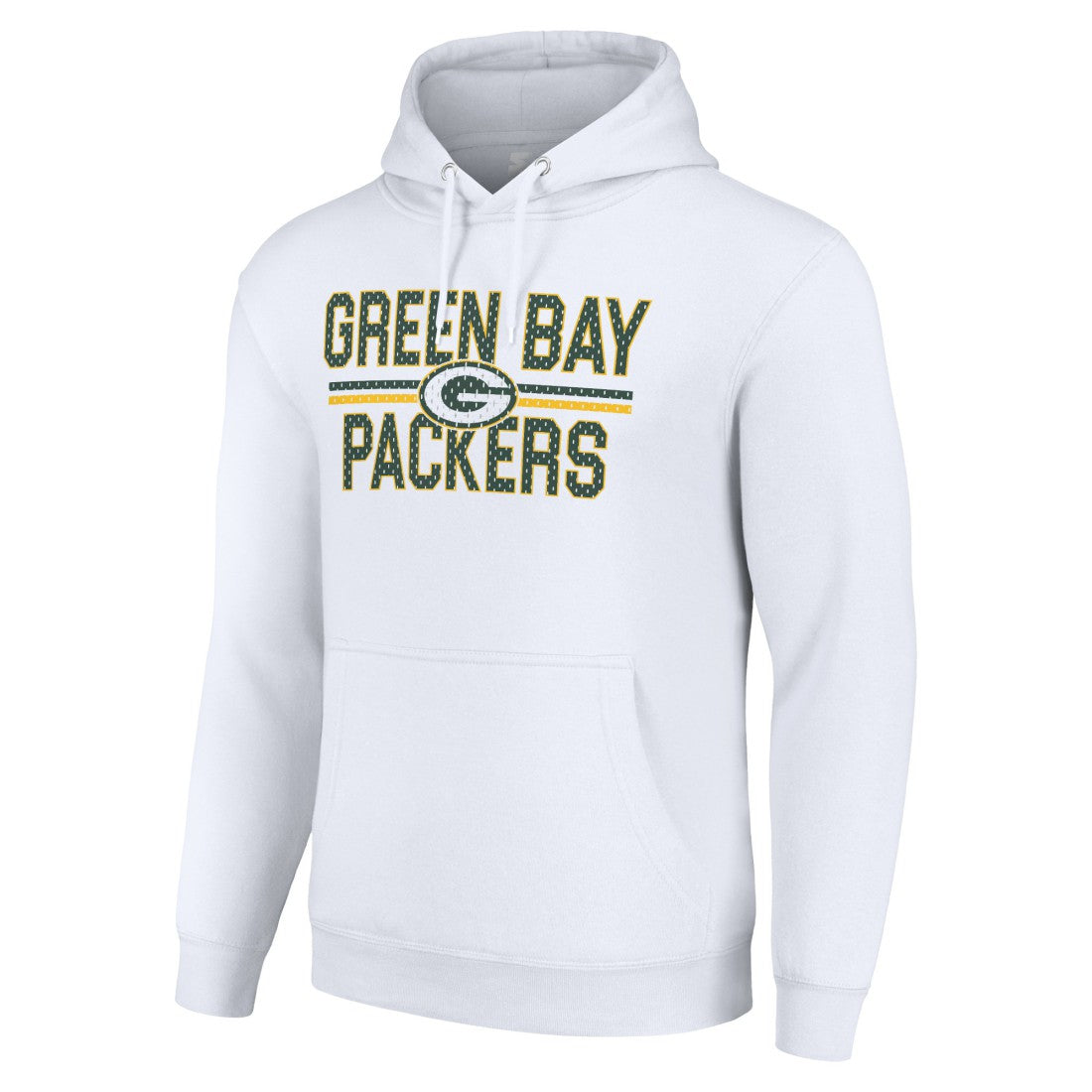 Starter Unisex Team Mesh Print Graphic Tri-Blend Pullover Hoodie - Green Bay Packers Hoodies