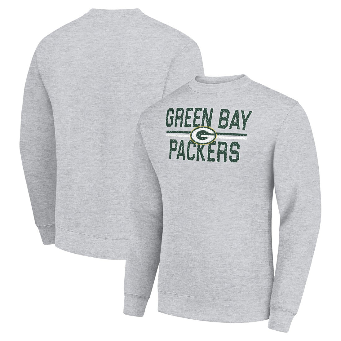 Starter Team Mesh Print Graphic Pullover Sweatshirt - Green Bay Packers Pullover