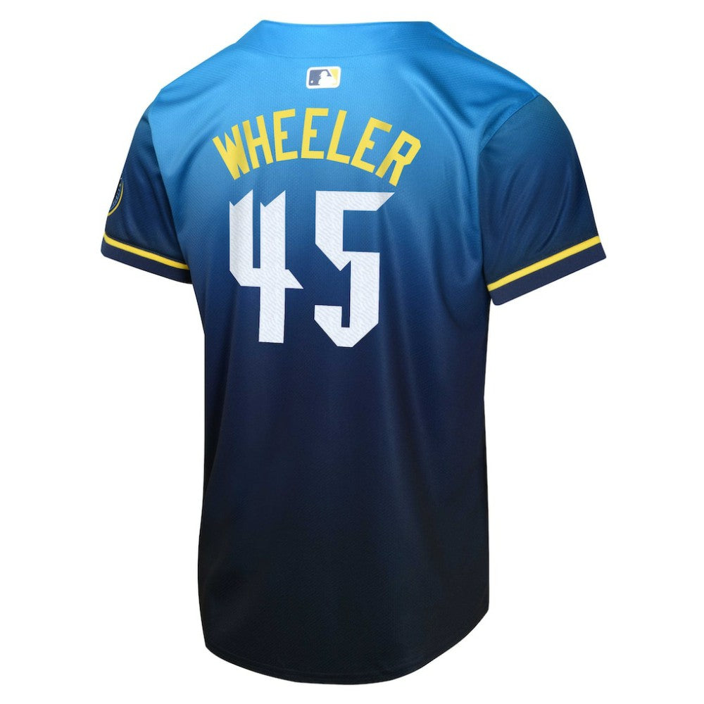 Blue Zack Wheeler Philadelphia Phillies Nike Youth 2024 City Connect Limited Player Jersey
