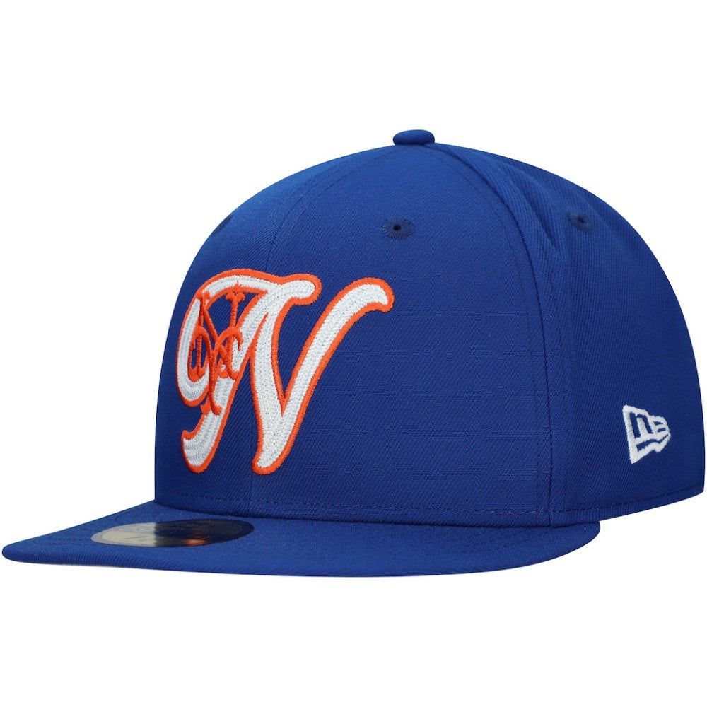Royal New York Mets New Era  Duo Logo 2.0 59FIFTY Fitted Hat