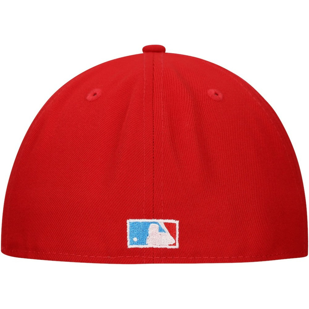 Red Philadelphia Phillies New Era  Duo Logo 2.0 59FIFTY Fitted Hat