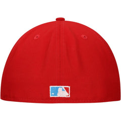 Red Philadelphia Phillies New Era  Duo Logo 2.0 59FIFTY Fitted Hat