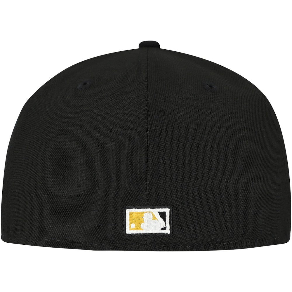 Black Pittsburgh Pirates New Era  Duo Logo 2.0 59FIFTY Fitted Hat
