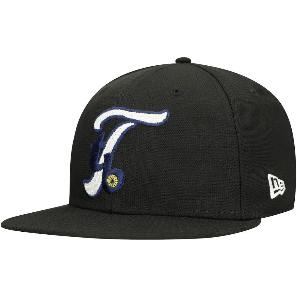 Black Tampa Bay Rays New Era  Duo Logo 2.0 59FIFTY Fitted Hat