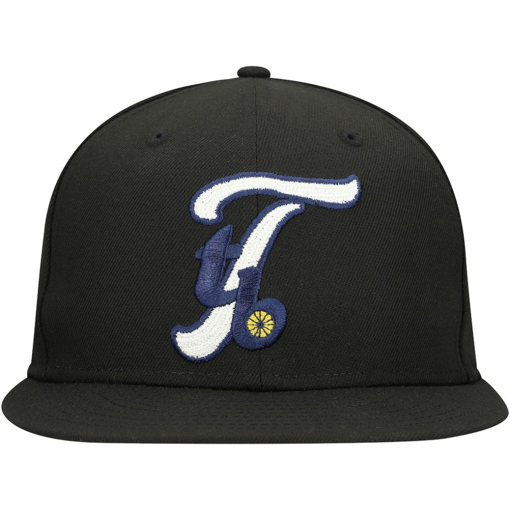 Black Tampa Bay Rays New Era  Duo Logo 2.0 59FIFTY Fitted Hat