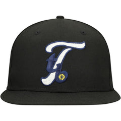 Black Tampa Bay Rays New Era  Duo Logo 2.0 59FIFTY Fitted Hat