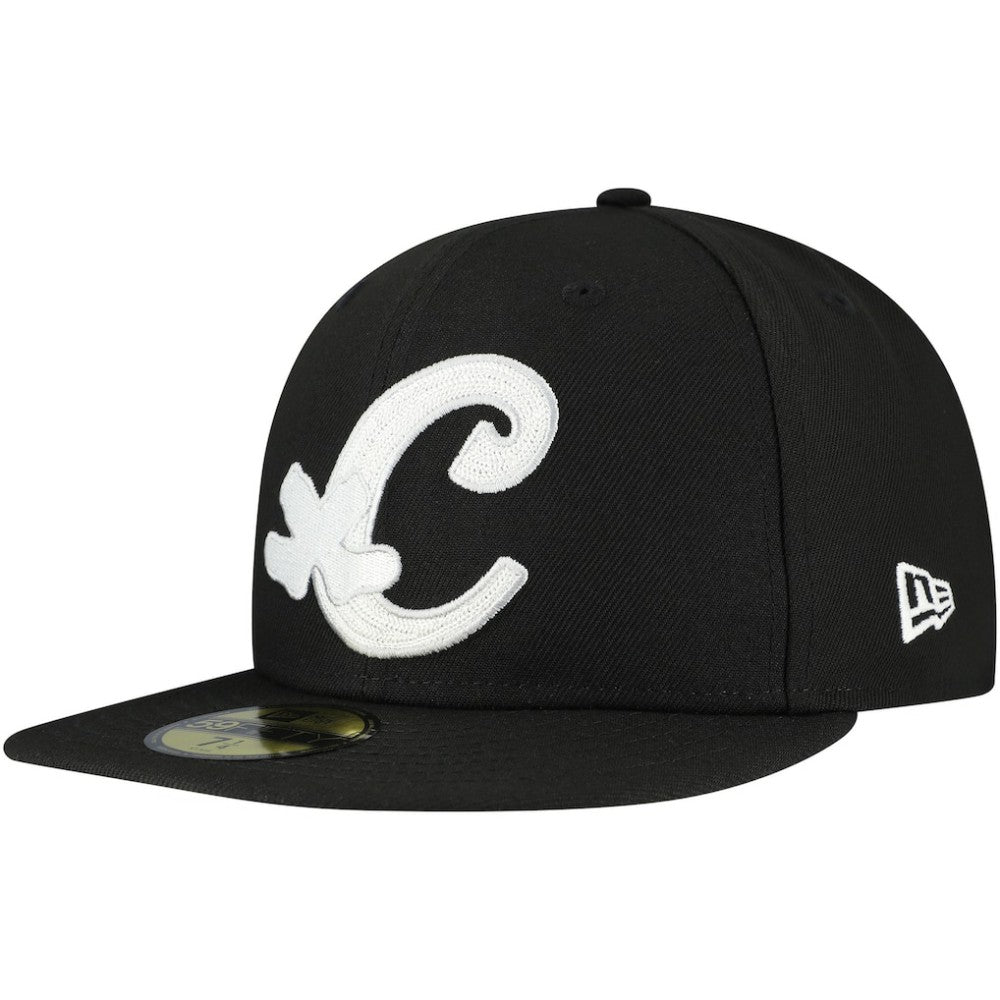 Black Chicago White Sox New Era  Duo Logo 2.0 59FIFTY Fitted Hat