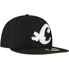 Black Chicago White Sox New Era  Duo Logo 2.0 59FIFTY Fitted Hat