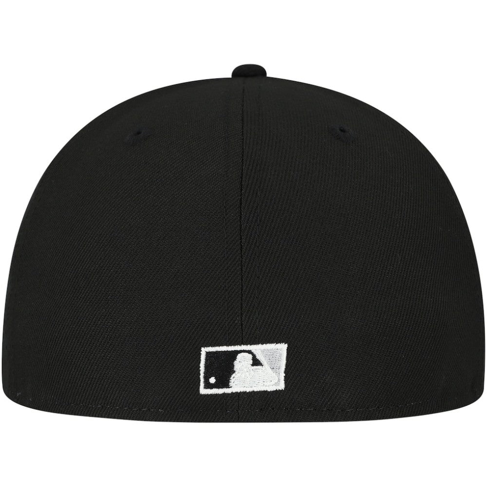 Black Chicago White Sox New Era  Duo Logo 2.0 59FIFTY Fitted Hat