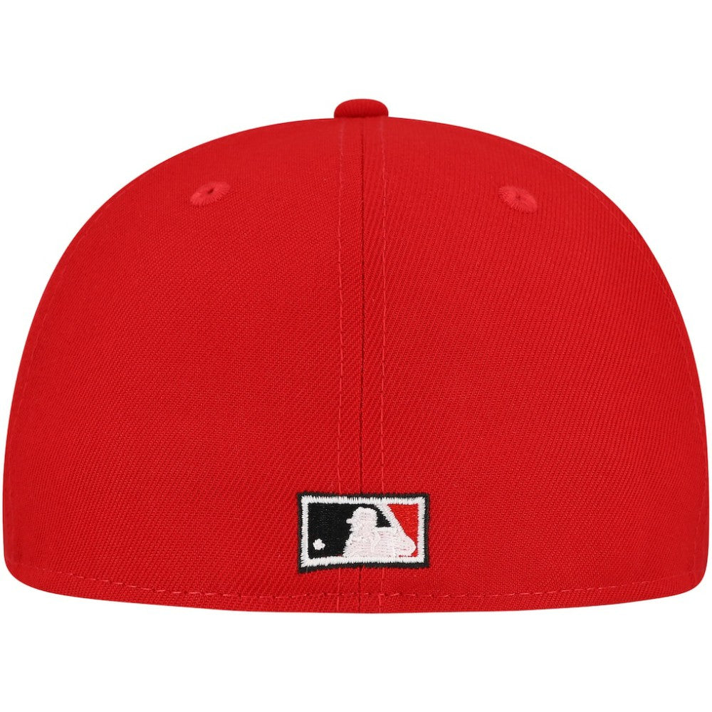 Red Cincinnati Reds New Era  Duo Logo 2.0 59FIFTY Fitted Hat