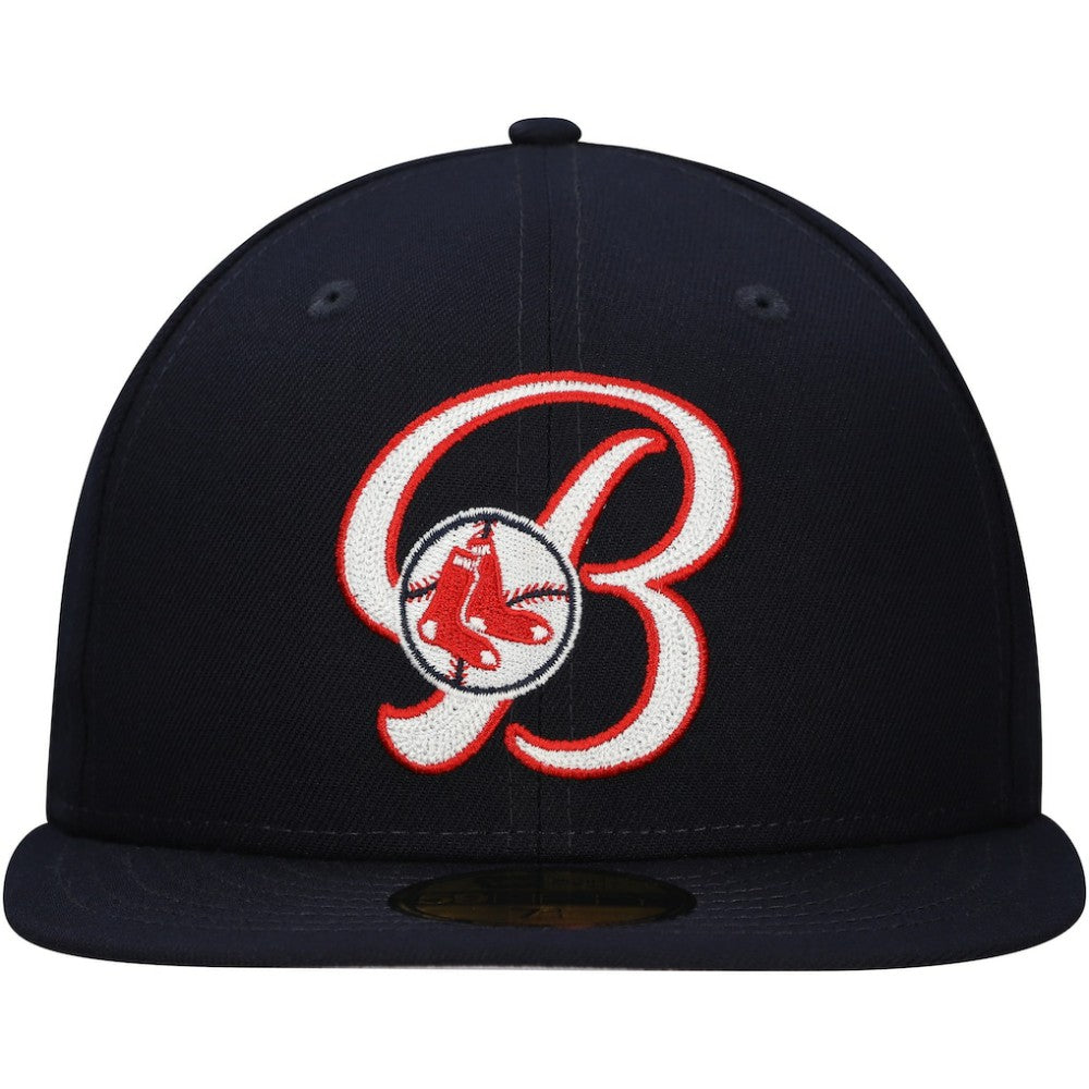 Navy Boston Red Sox New Era  Duo Logo 2.0 59FIFTY Fitted Hat