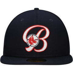 Navy Boston Red Sox New Era  Duo Logo 2.0 59FIFTY Fitted Hat