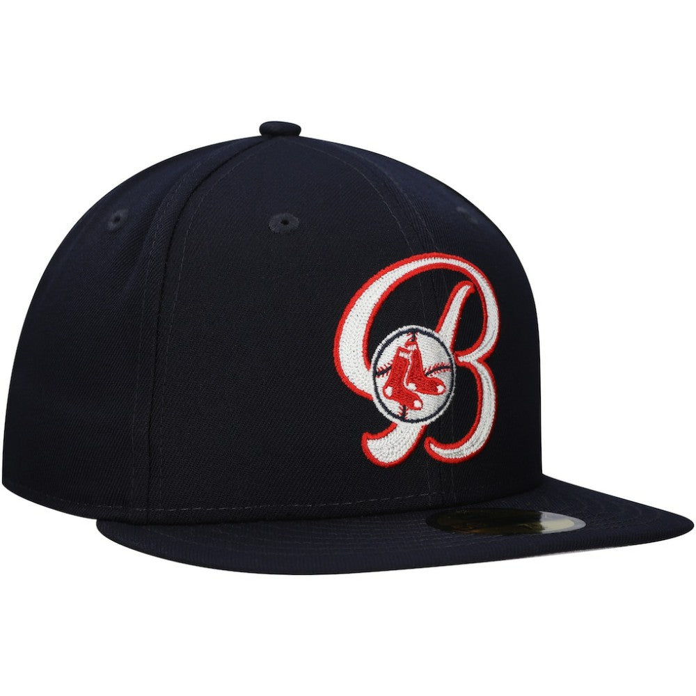 Navy Boston Red Sox New Era  Duo Logo 2.0 59FIFTY Fitted Hat