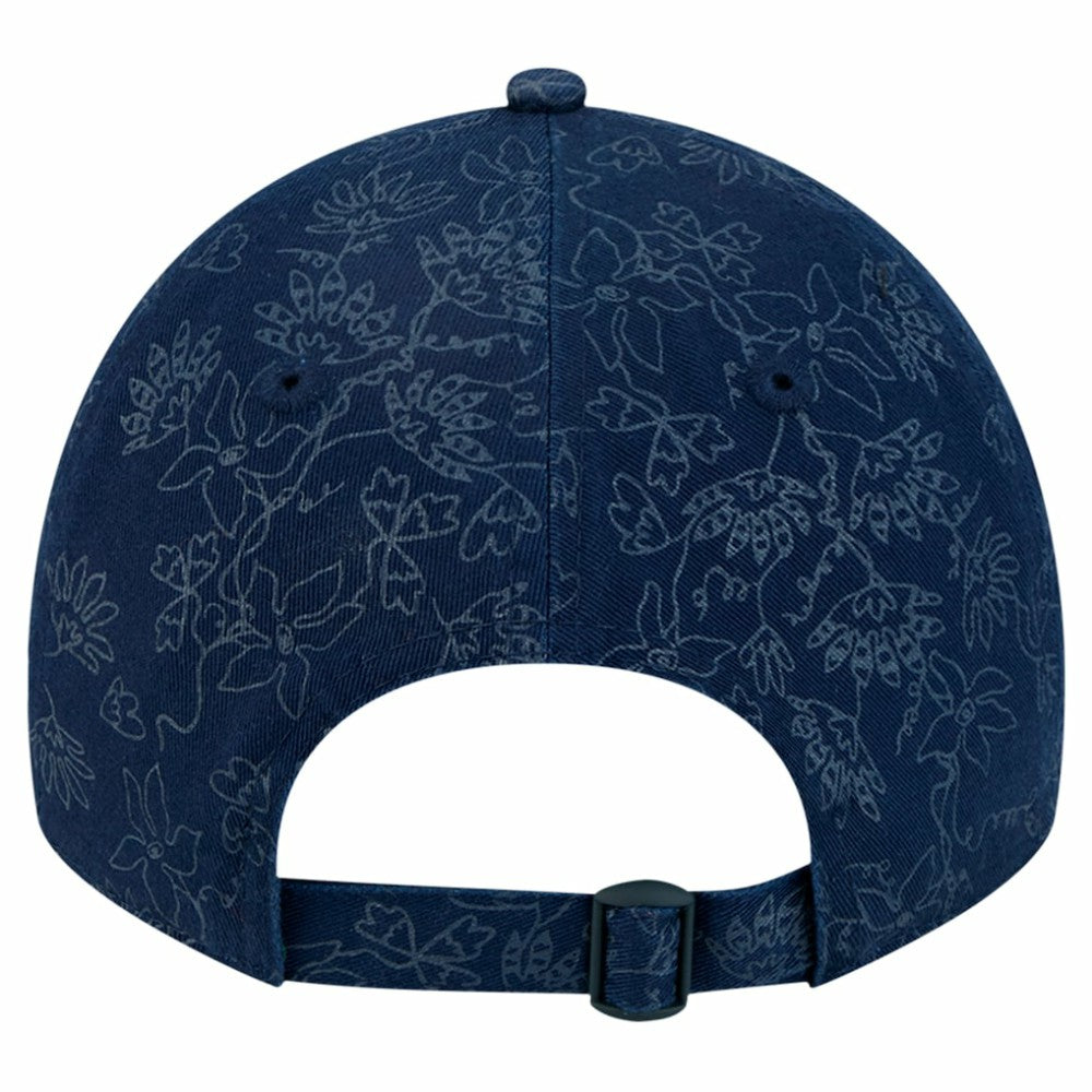 Navy Houston Astros New Era Women's Tonal Floral 9TWENTY Adjustable Hat