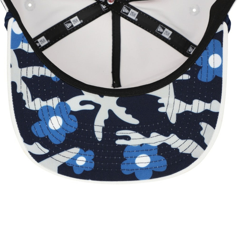 White New York Yankees New Era Paradise Golfer Adjustable Hat