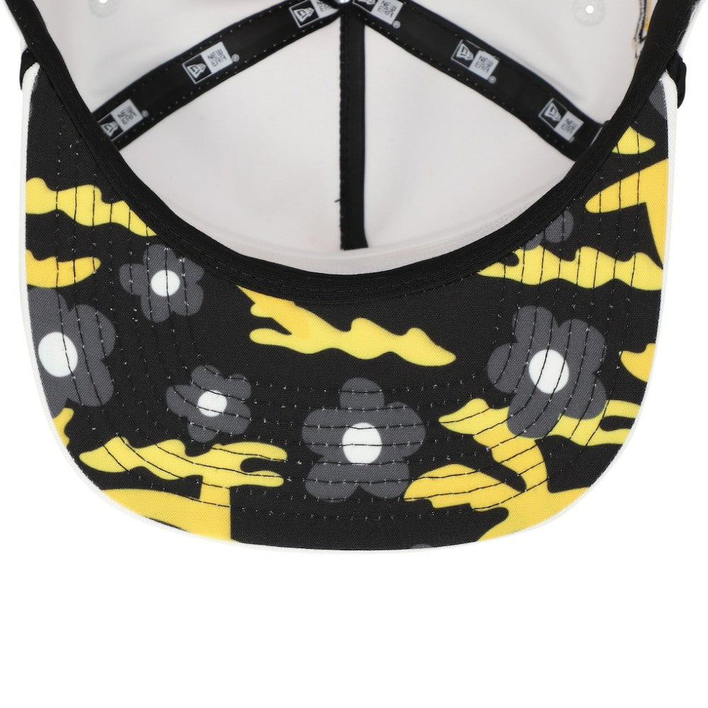 White Pittsburgh Pirates New Era Paradise Golfer Adjustable Hat