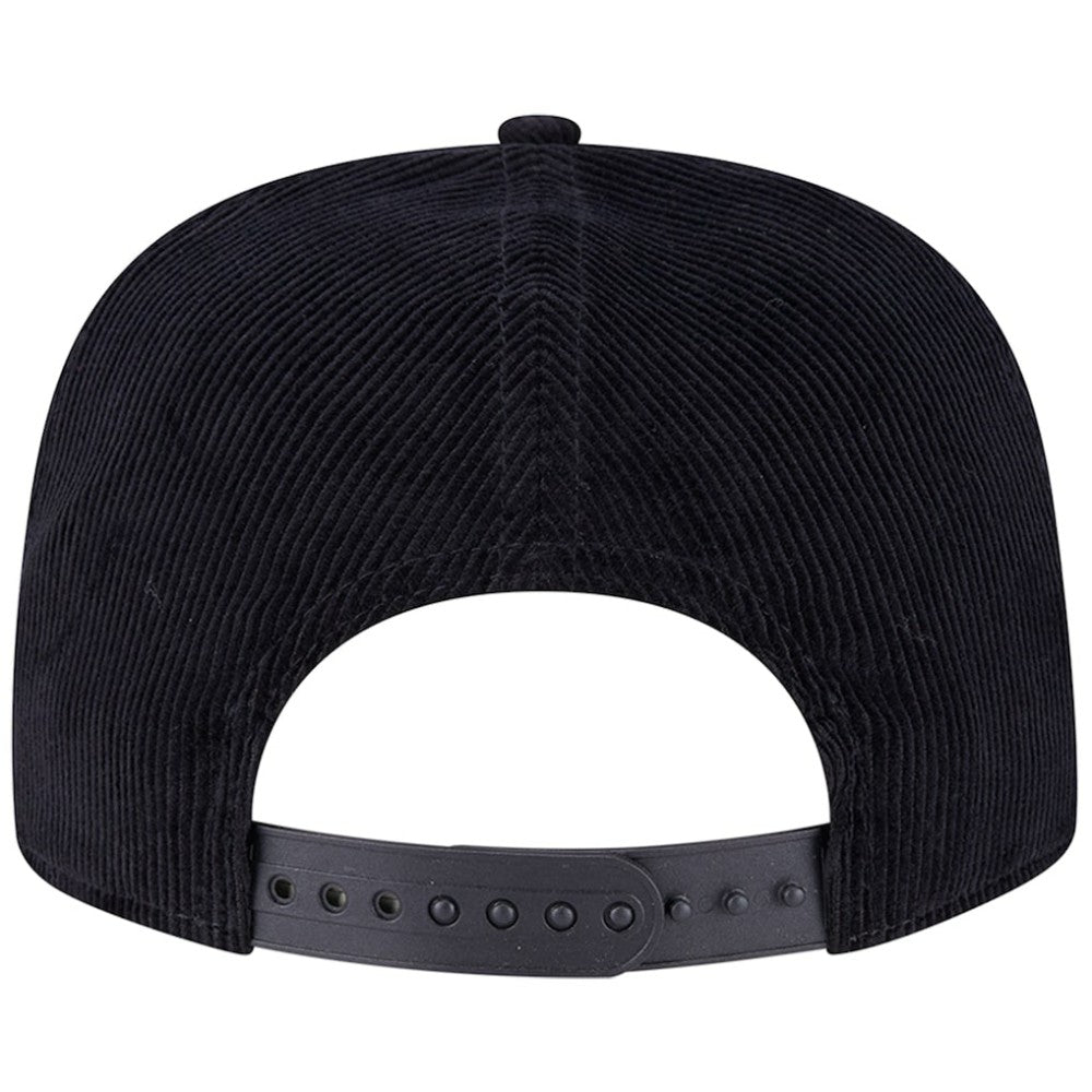 Black Chicago White Sox New Era Corduroy Filigree Golfer Adjustable Hat