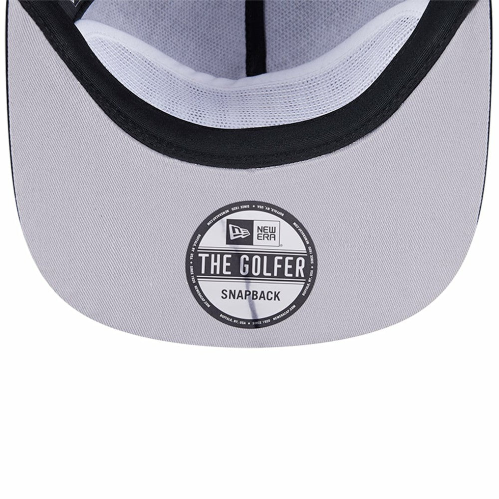 Black Chicago White Sox New Era Corduroy Filigree Golfer Adjustable Hat