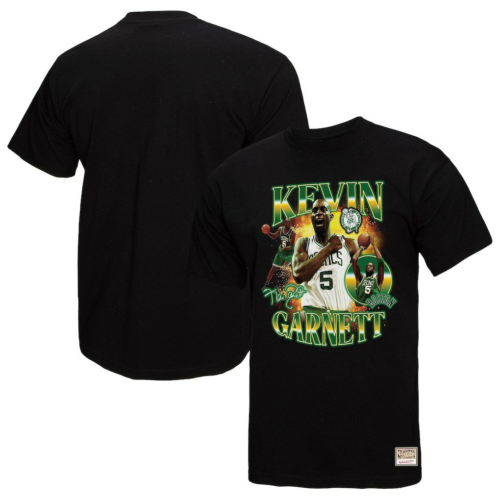 Mitchell & Ness Kevin Garnett Boston Celtics Collage T-Shirt