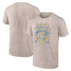 Luke Combs x  Growin' Up and Gettin' Old Tour T-Shirt - Los Angeles Chargers T-shirts
