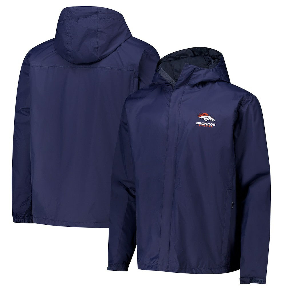 Dunbrooke Tropic Waterproof Packable Full-Zip Hoodie Jacket  - Denver Broncos Hoodies