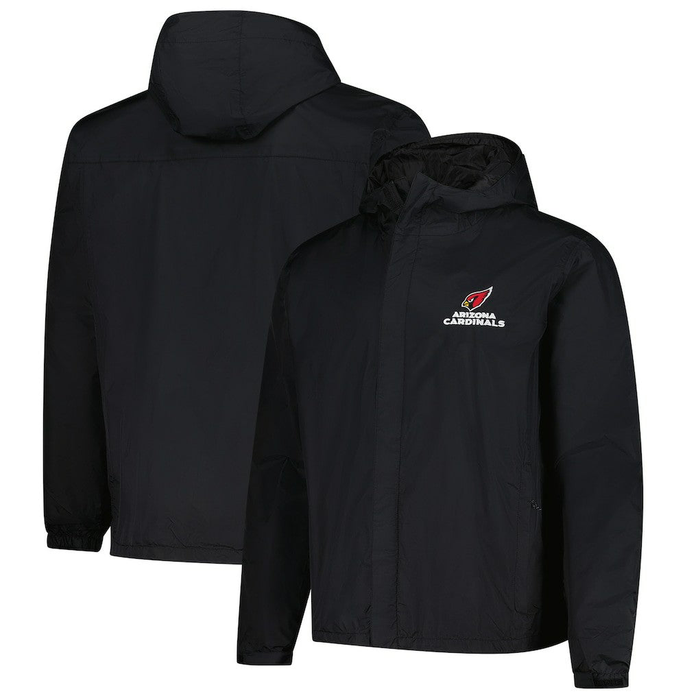 Dunbrooke Tropic Waterproof Packable Full-Zip Hoodie Jacket  - Arizona Cardinals Hoodies