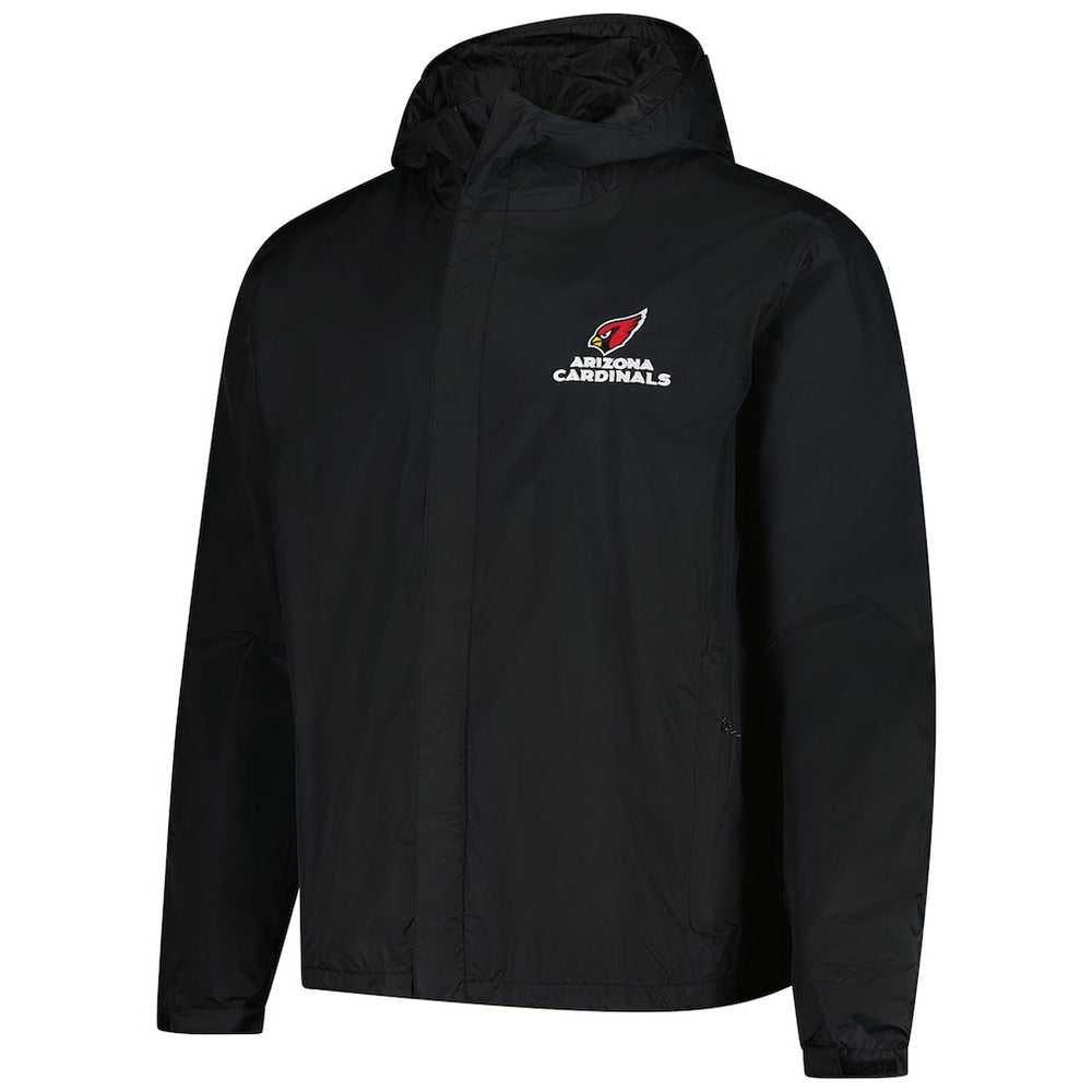 Dunbrooke Tropic Waterproof Packable Full-Zip Hoodie Jacket  - Arizona Cardinals Hoodies