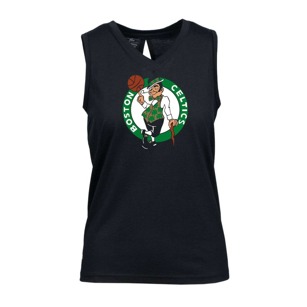 Boston Celtics Levelwear Women's Paisley Core V-Neck Tank Top
