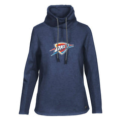 Oklahoma City Thunder Levelwear Women's Loop Core Funnel Neck Pullover Sweatshirt