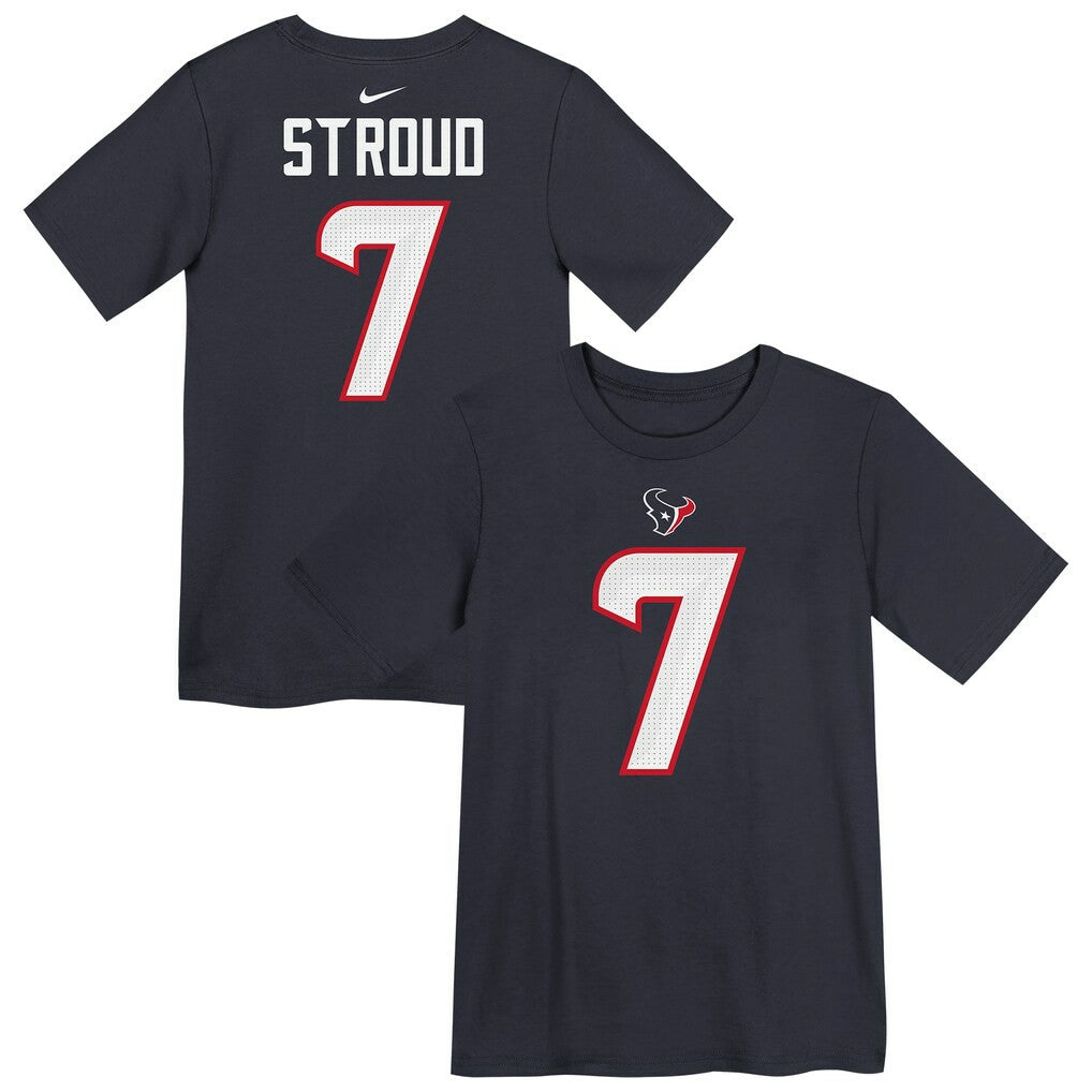 C.J. Stroud  Preschool Player Name & Number T-Shirt - Houston Texans T-shirts