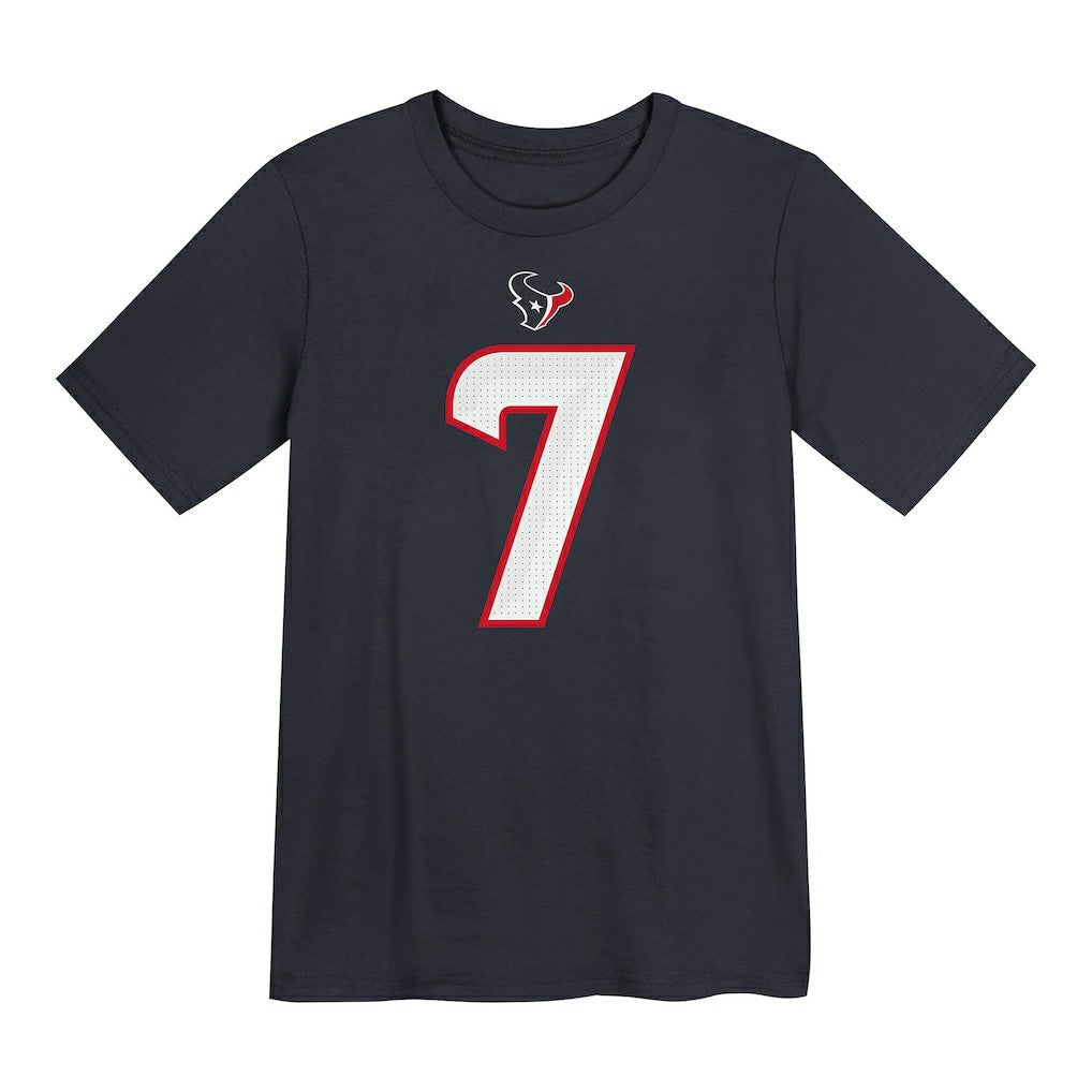 C.J. Stroud  Preschool Player Name & Number T-Shirt - Houston Texans T-shirts