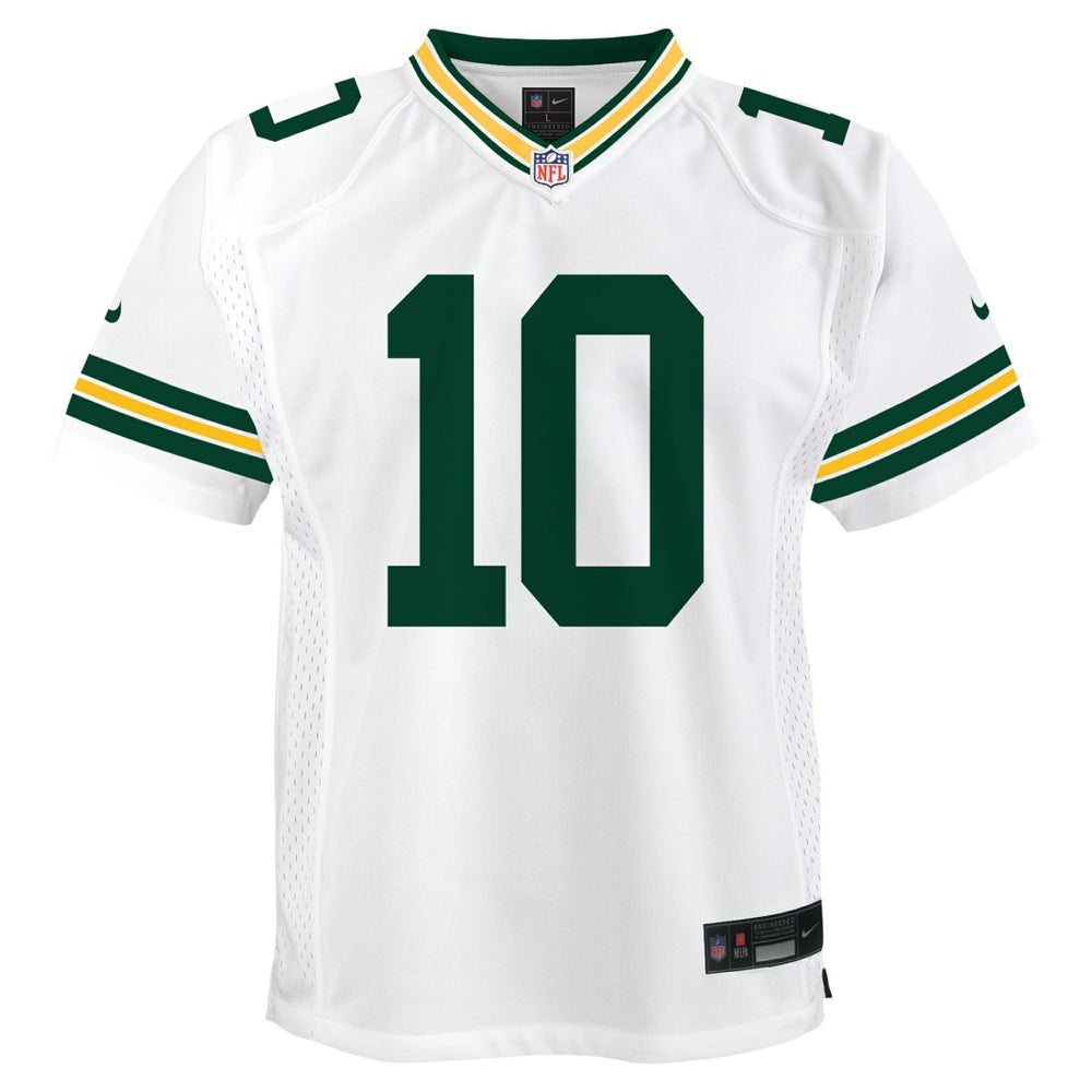 Jordan Love  Youth Game Jersey - Green Bay Packers Jerseys