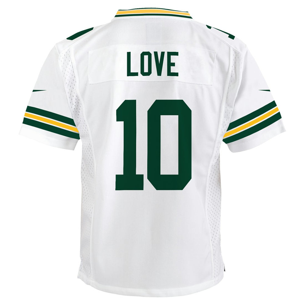 Jordan Love  Youth Game Jersey - Green Bay Packers Jerseys