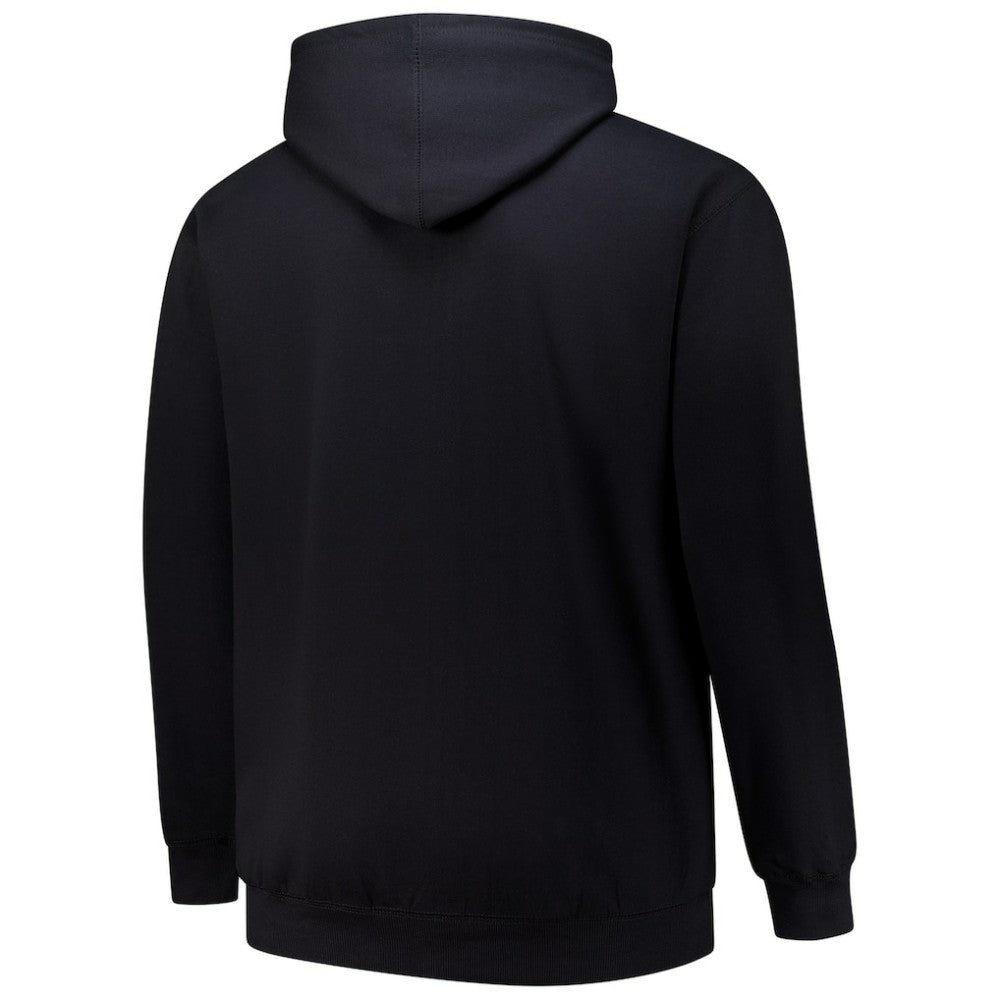 Black Pittsburgh Pirates   Stack Fleece Pullover Hoodie